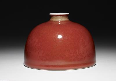 图片[2]-Bulbous vase with flat base in copper-red glaze, Qing dynasty, Kangxi reign (1662-1722)-China Archive